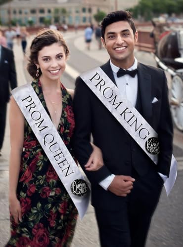 Olive Tiara/Black Crown/Silver Sashes/Black Button