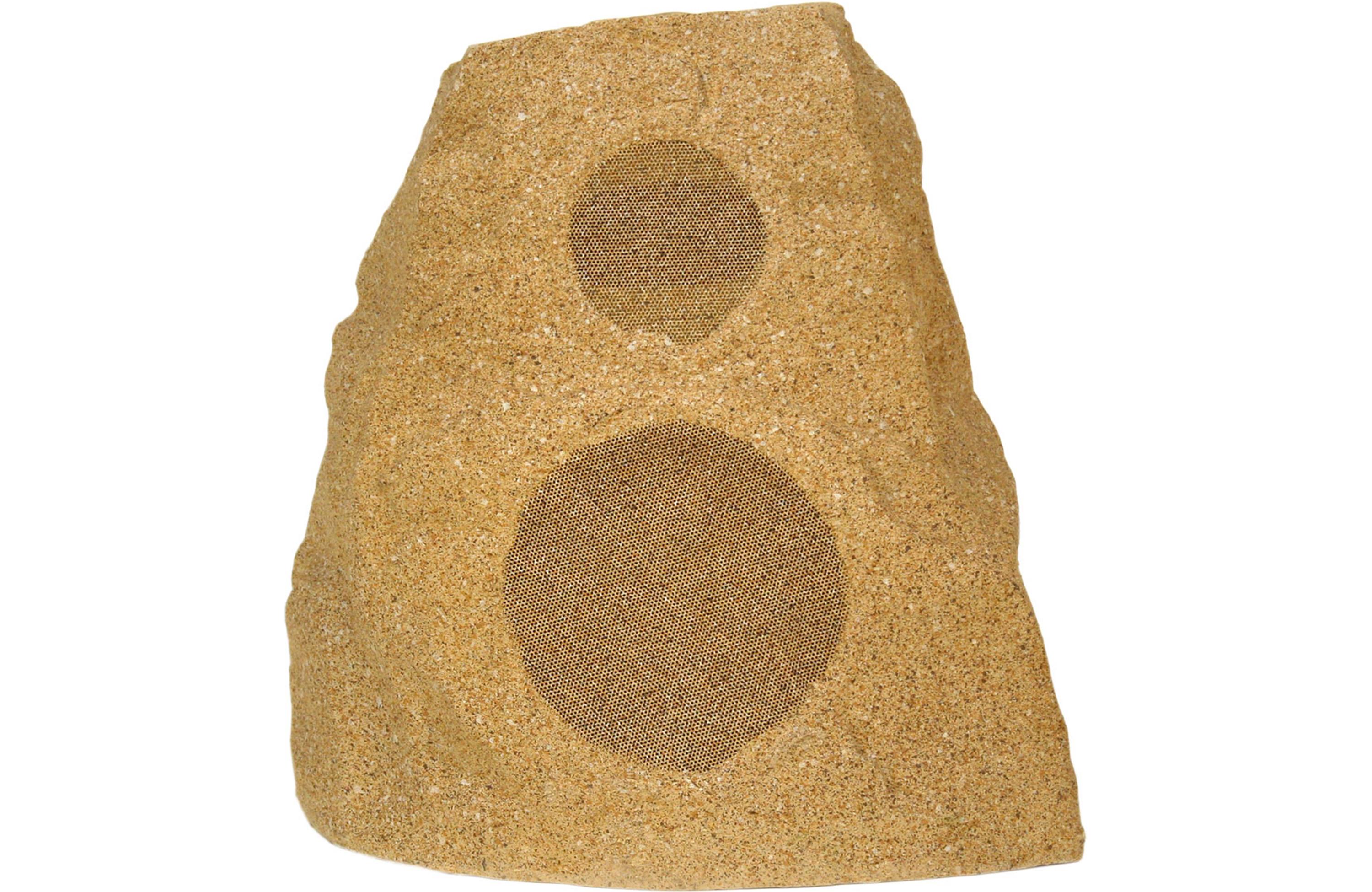 Klipsch AWR 650 SM Weatherproof Outdoor Rock Speaker - High-Quality Sound for Garden, Patio & Backyard - Perfect for Landscape Audio Systems & Poolside Entertainment