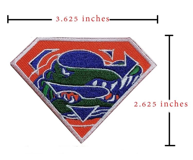 Florida Gators Football Patch - Embroidered Iron-On Logo for Jerseys, Hats & Apparel | Perfect for DIY Sewing, Fan Gear & Team Spirit
