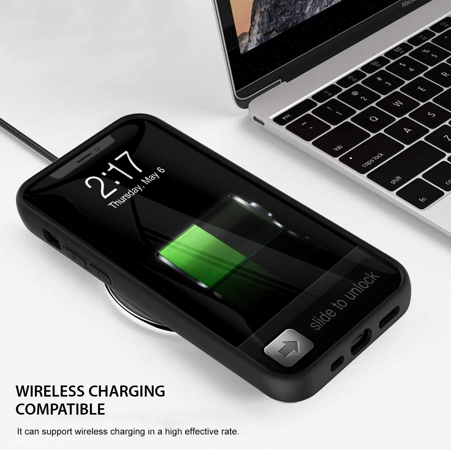 Zuslab Nano Silicone Case for Apple iPhone 12 Pro Max - Liquid Silicone Rubber Shockproof Soft Full Protection Cover (Black) | Perfect for Everyday Use, Travel & Drop Protection