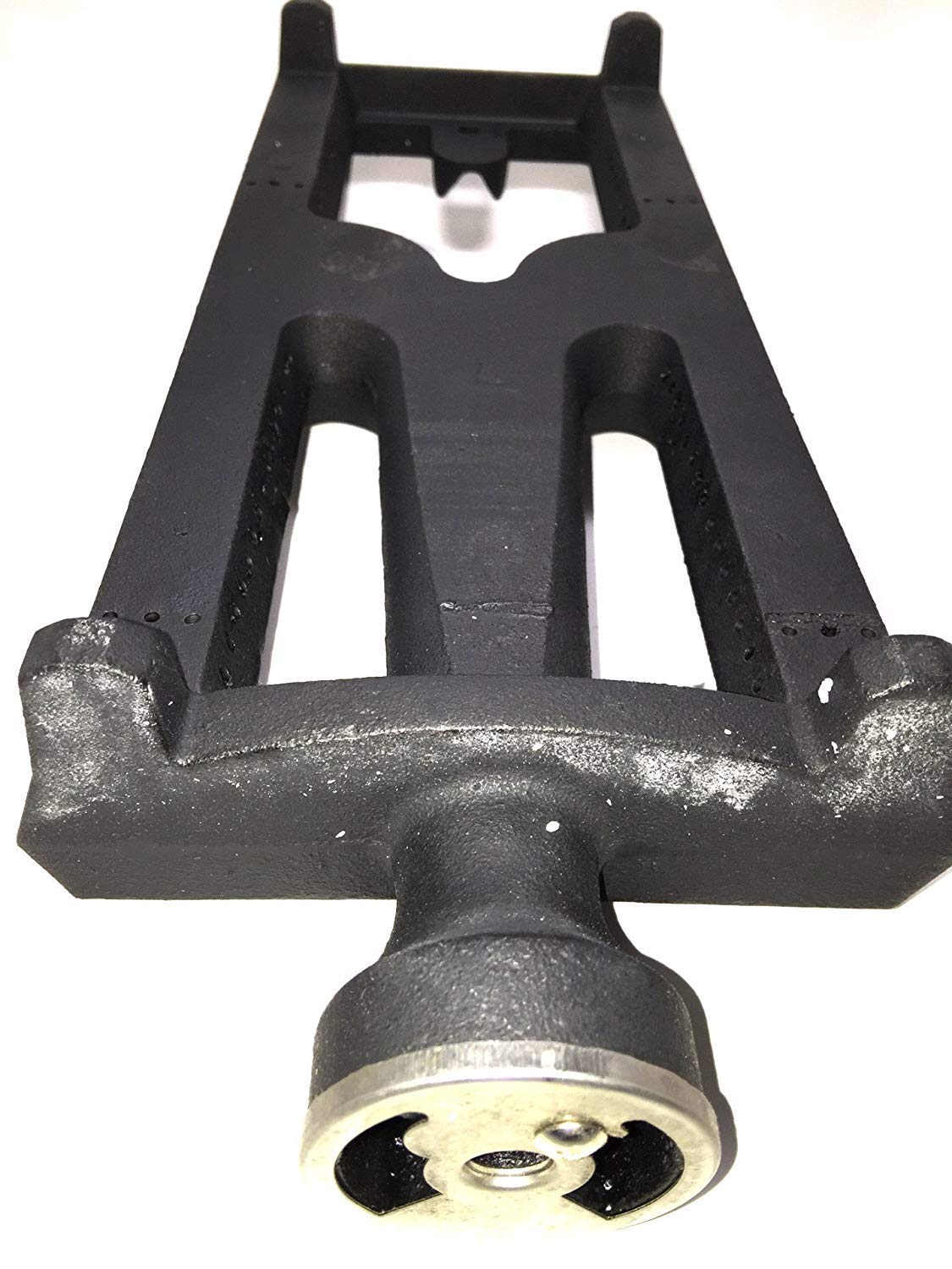 Kirkland Cast Iron Burner 16 x 6 1/4 Inch - DCS Compatible Replacement for OEM 210359 - Perfect for Gas Grills, Outdoor Cooking & BBQ Accessories
