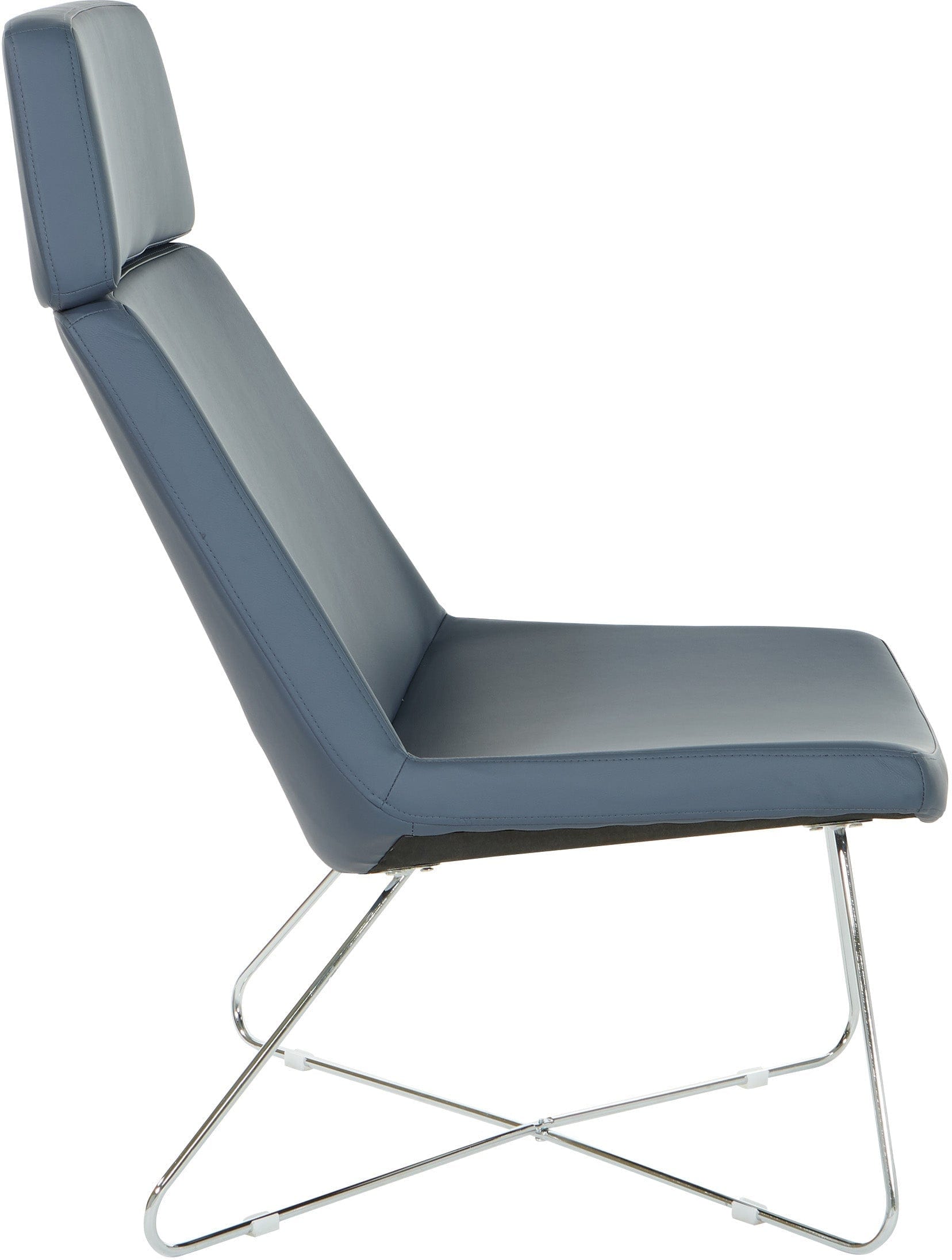 Office Star Geena Guest Chair [GNA50400] - Ergonomic Office Chair with Padded Seat & Back, Swivel Base - Perfect for Home Office, Conference Rooms & Reception Areas
