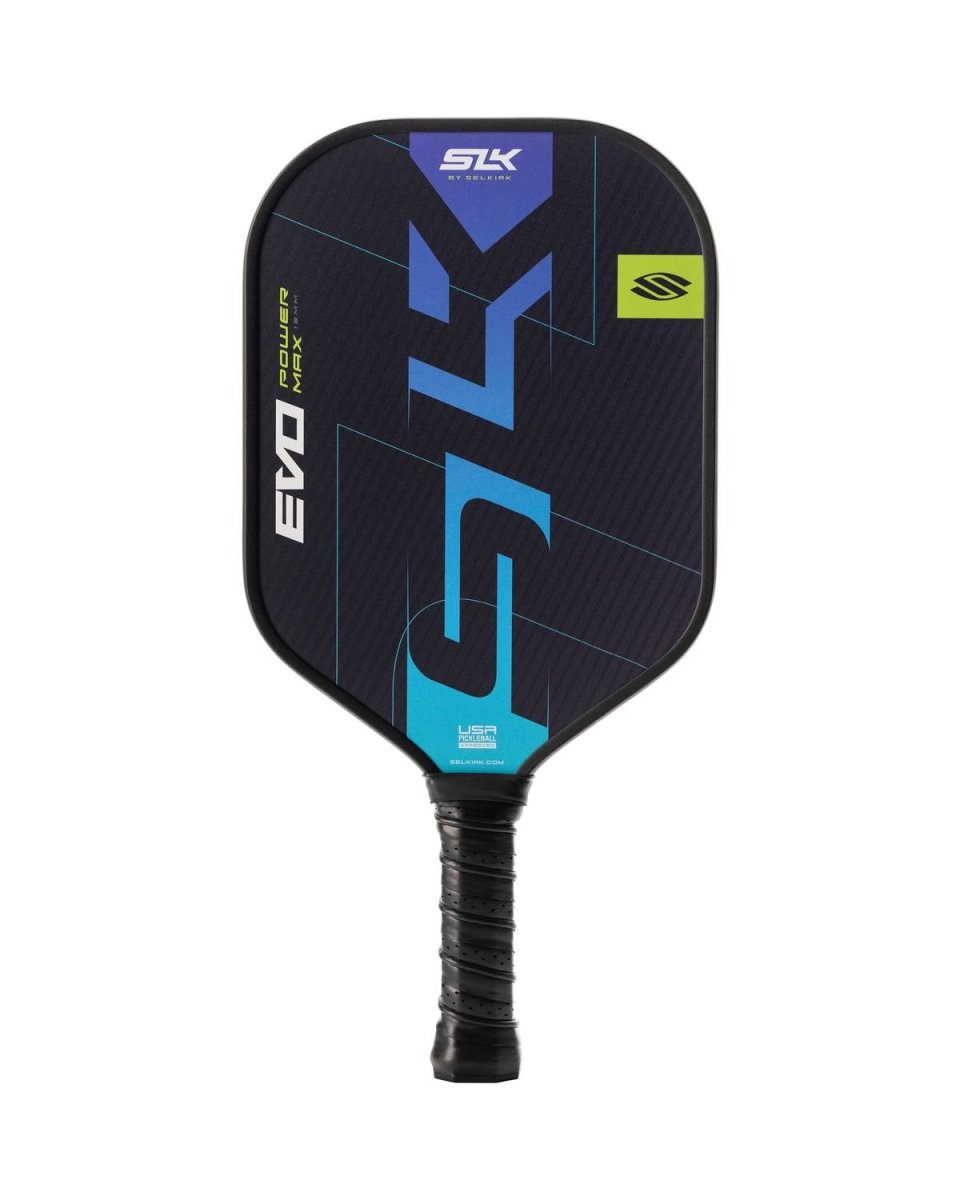 Selkirk SLK Evo Power Max Pickleball Paddle - Premium Carbon Fiber Paddle for Competitive Play & Outdoor Recreation - Perfect for Tournaments, Backyard Games & Fitness Training
