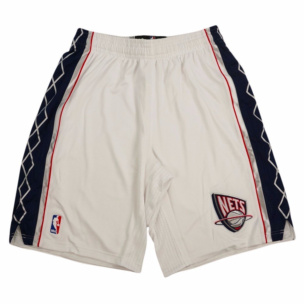 Adidas NBA Brooklyn Nets Red Authentic On-Court Climacool Game Shorts for Men - Moisture-Wicking Basketball Shorts for Training, Games & Casual Wear