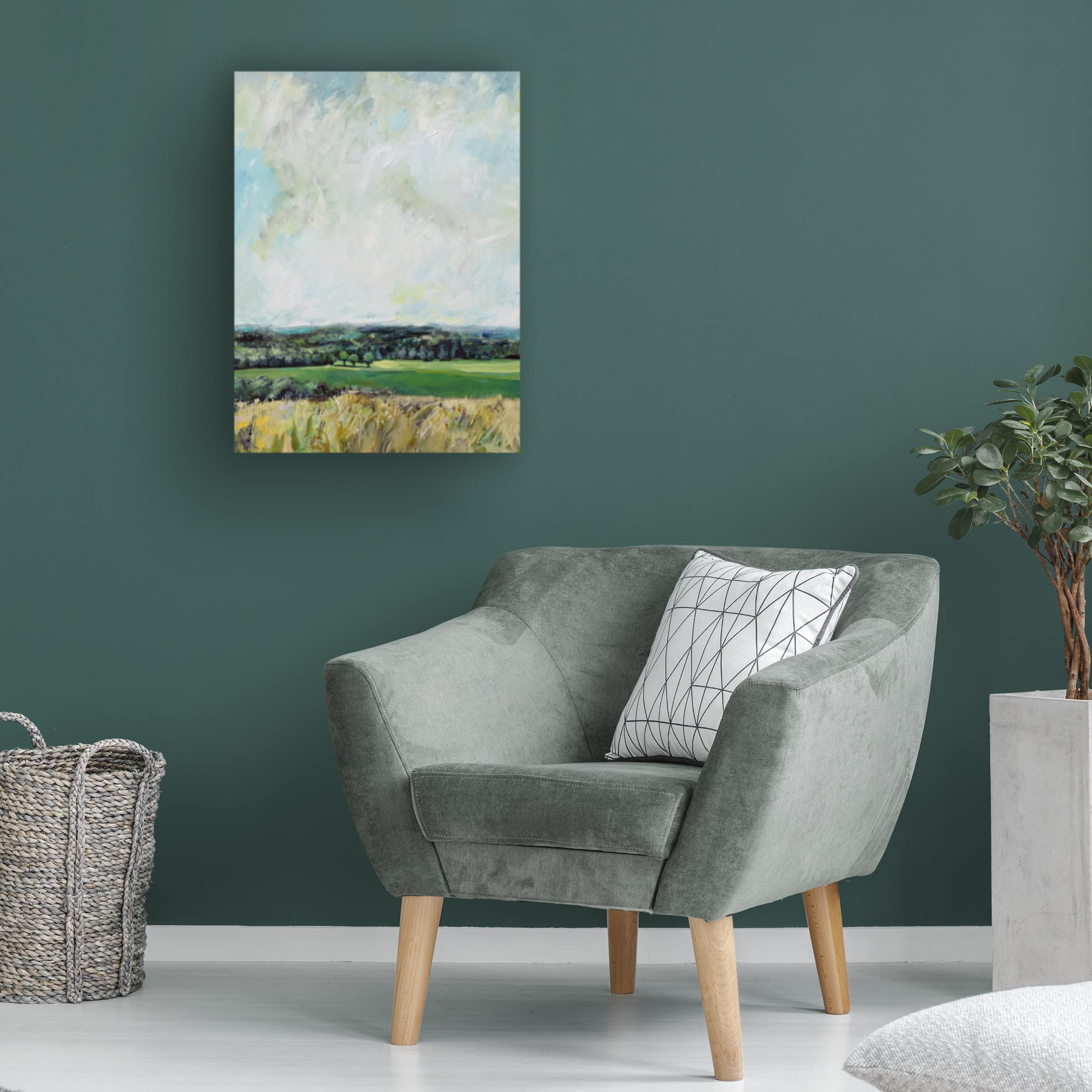 Trademark Fine Art 'Mount Jeez Overlook I' Canvas Wall Art Print by Evelia Designs - Perfect for Living Room, Bedroom & Office Decor