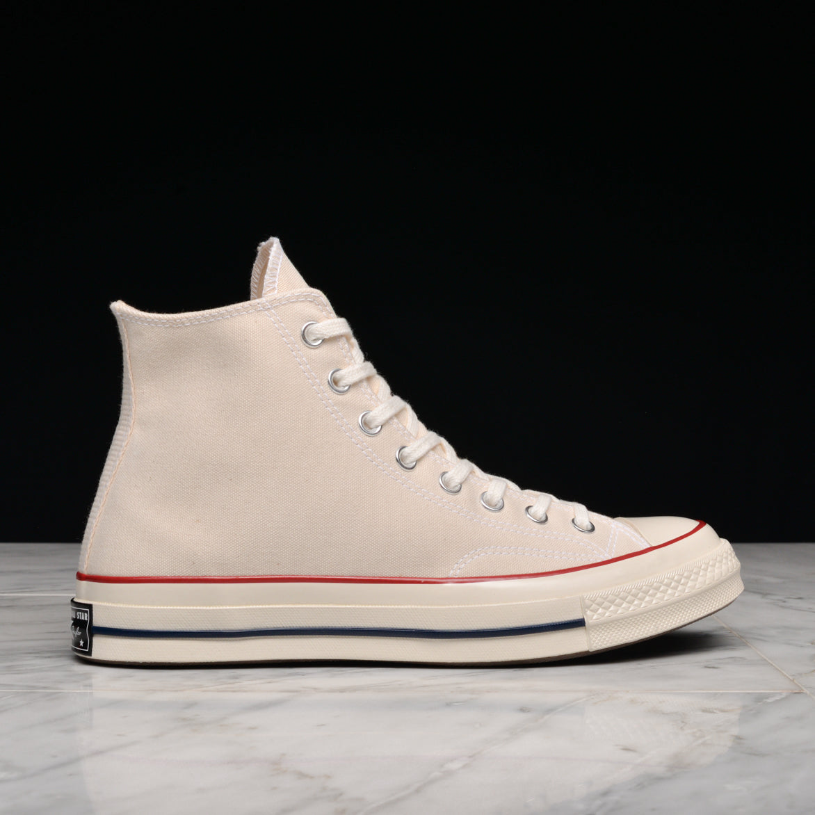 Chuck 70 High Top Sneakers in Parchment - Classic Canvas Shoes for Men & Women | Perfect for Casual Wear, Street Style & Skateboarding