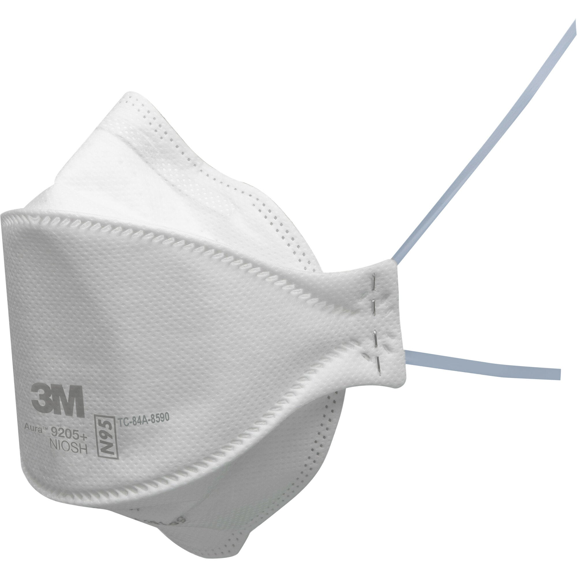 3M Aura Particulate Respirator 9205+ N95 Masks - 20 Pack, NIOSH Certified for Dust, Pollen & Airborne Particles Protection - Ideal for Construction, Woodworking & Home Improvement Projects
