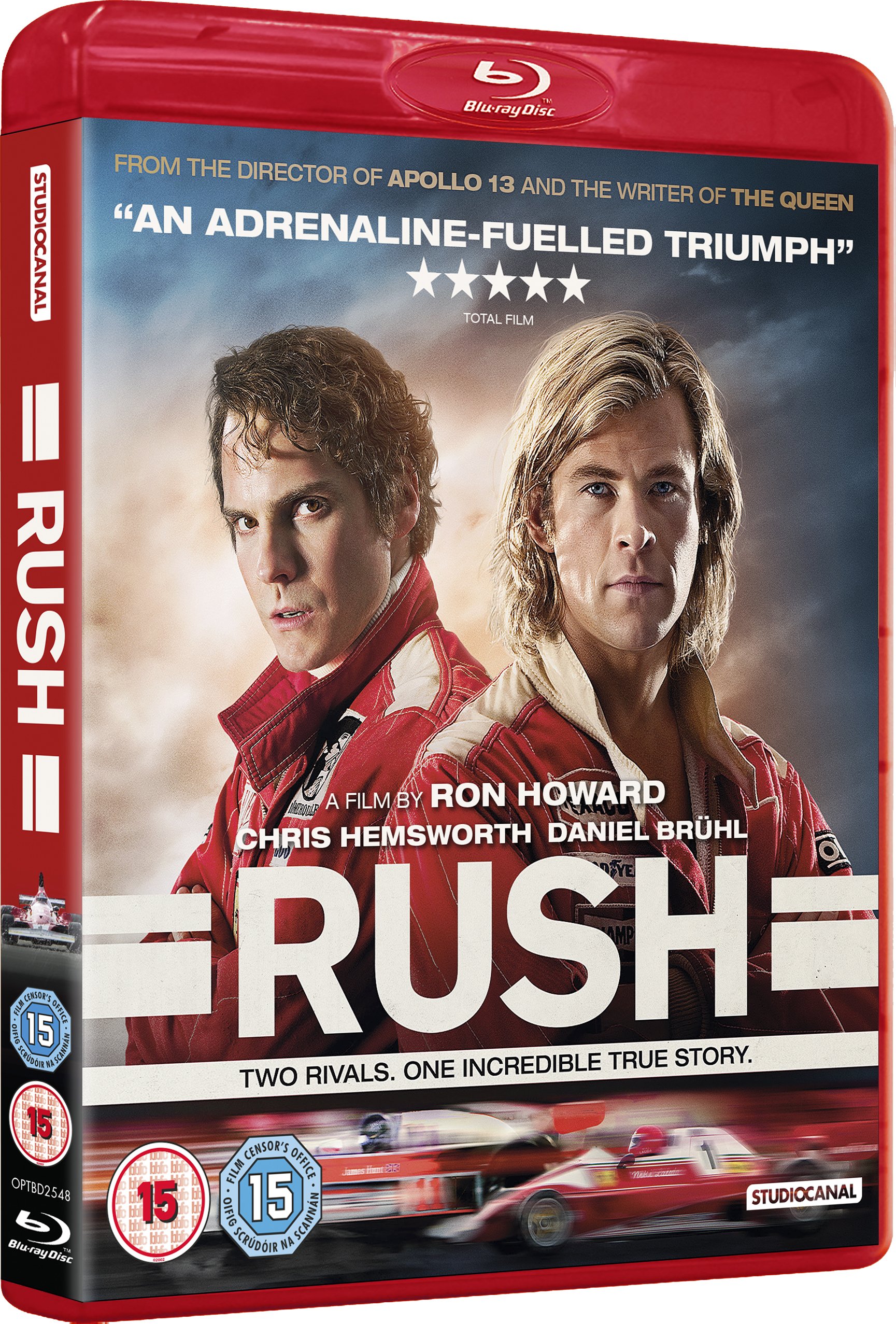 Rush [Blu-ray] - High-Speed Racing Movie for Motorsport Fans | Perfect for Movie Nights & Formula 1 Enthusiasts