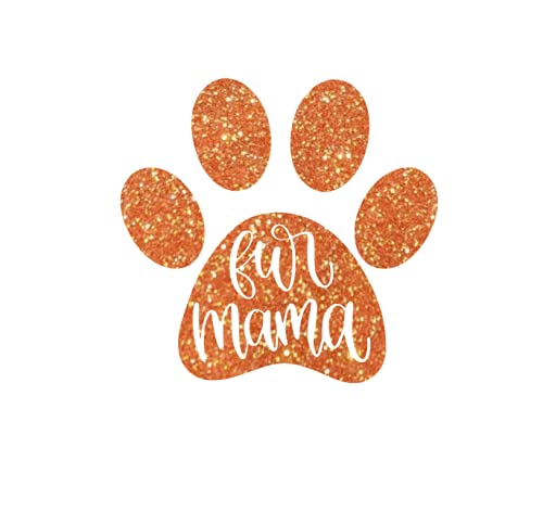 Orange Glitter