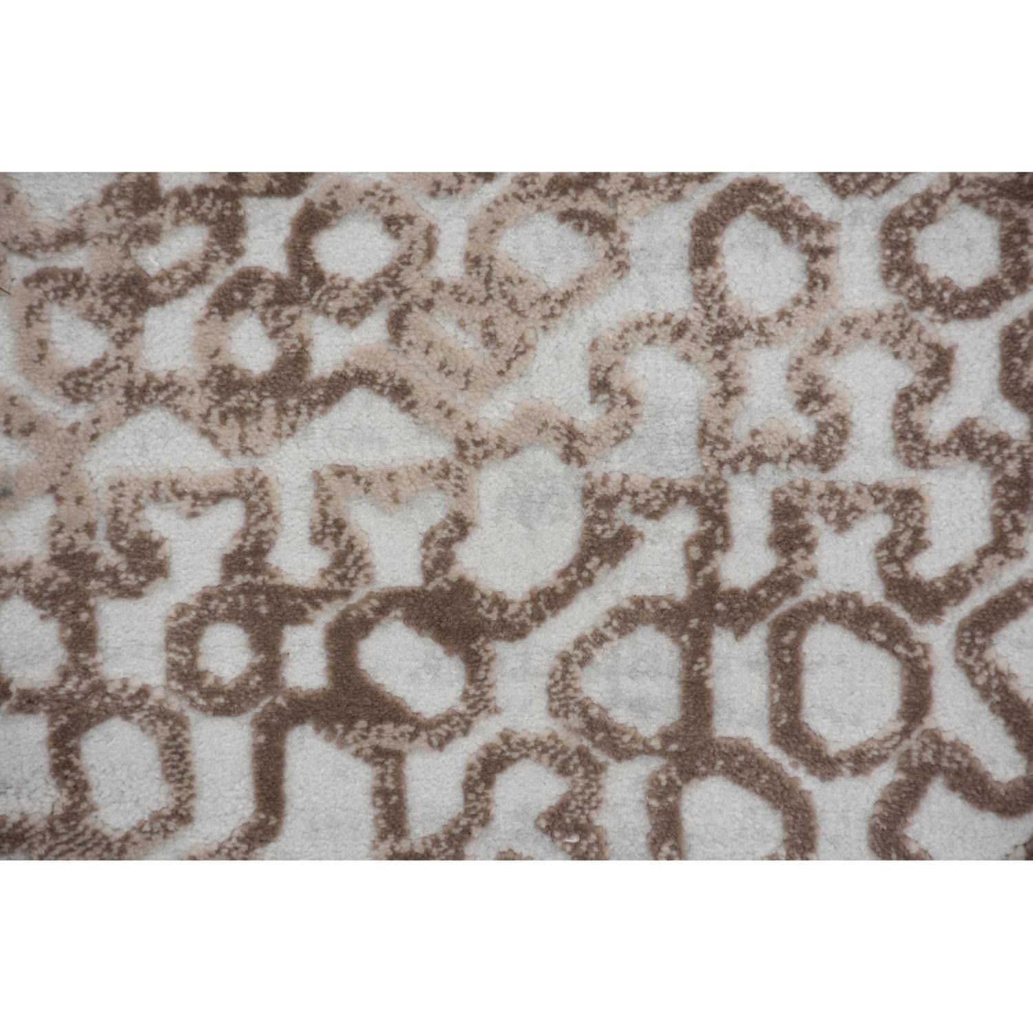Renwil Polyester Rectangle Area Rugs - Brown & Grey Modern Design (58