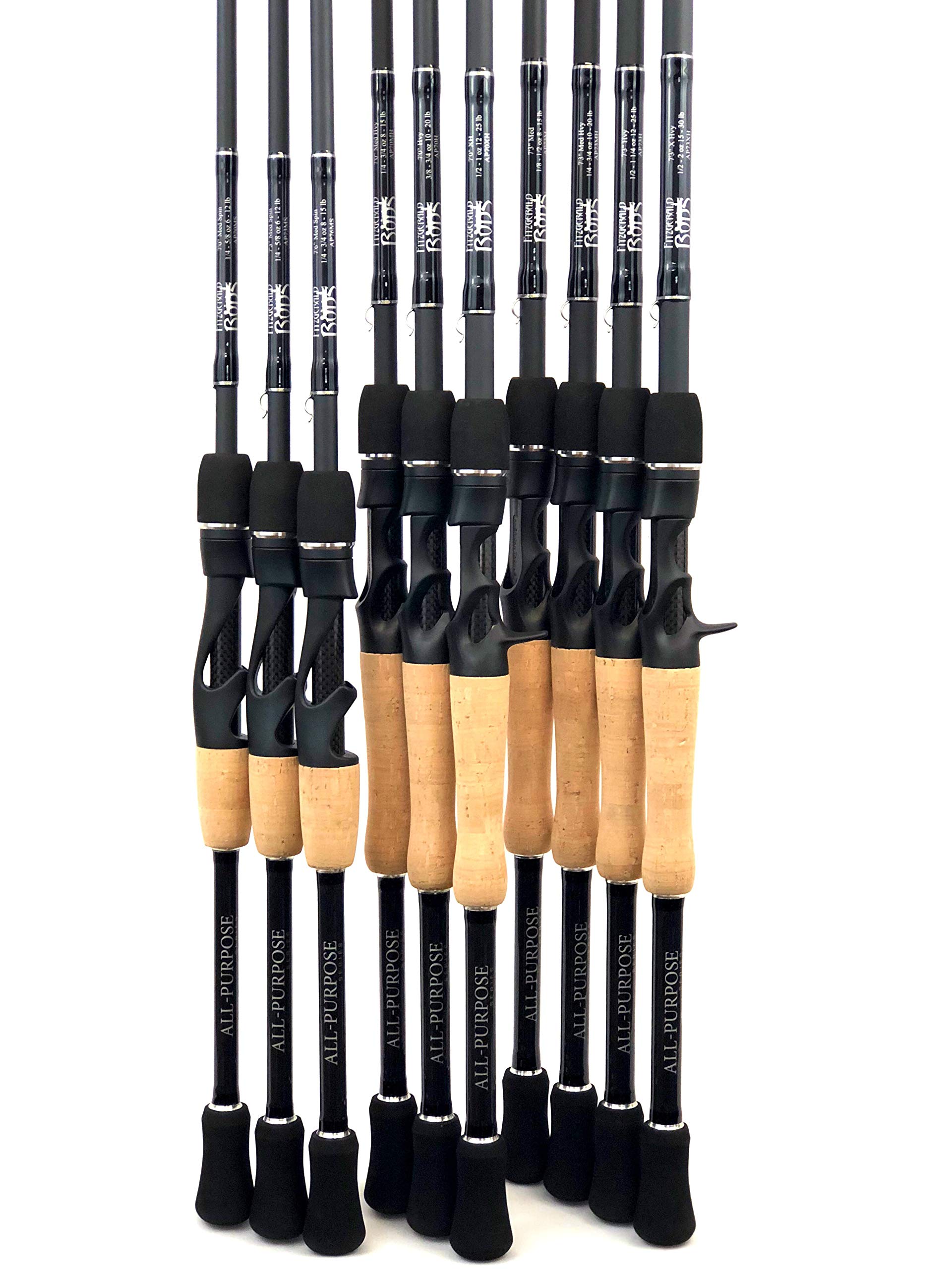 Fitzgerald Fishing All-Purpose Graphite Casting Rod 7'0