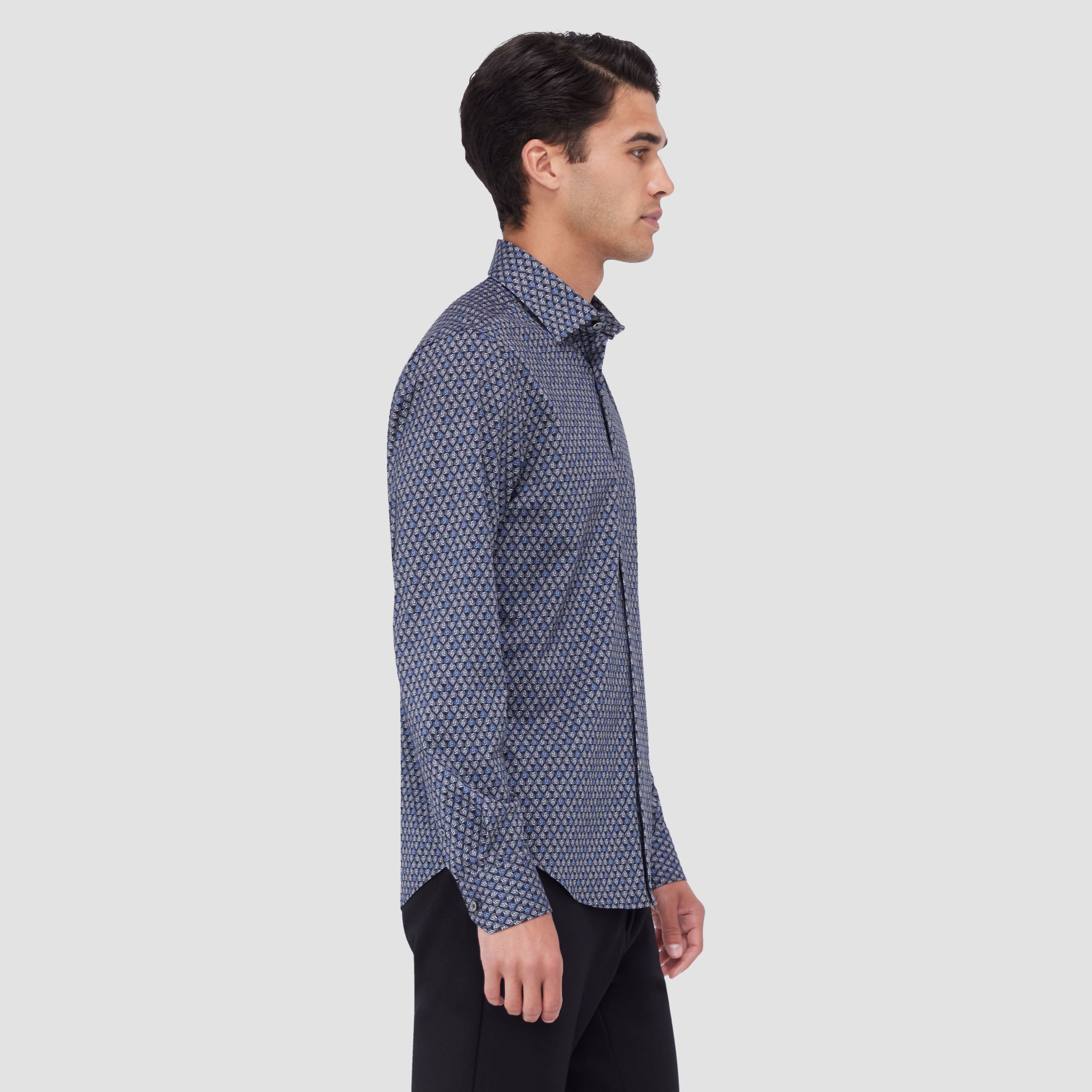 James Abstract Print Cotton Shirt for Men - Soft & Breathable Casual Button Down Shirt - Perfect for Office, Date Night & Weekend Outings