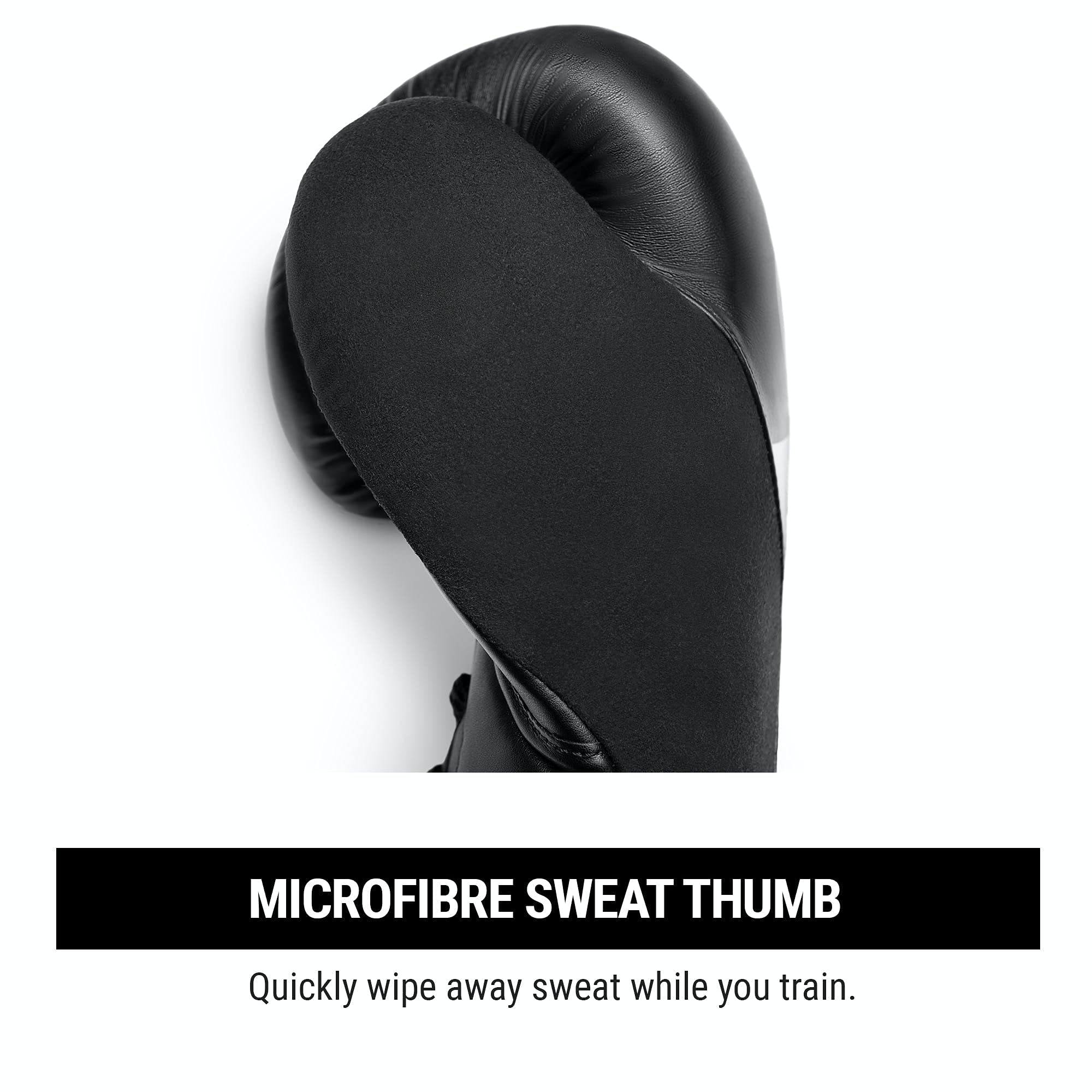 Hayabusa S4 Lace-Up Boxing Gloves for Men & Women - Premium Training Gloves for Sparring, Heavy Bag Work & MMA - Ideal for Boxing, Kickboxing & Martial Arts Training