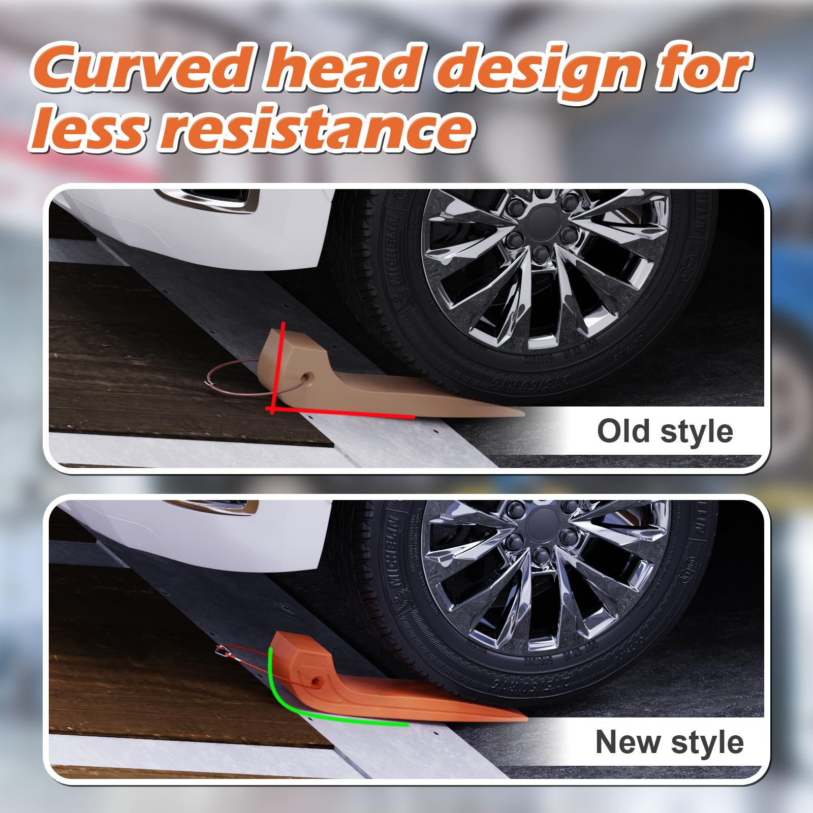 E-SDS 6 Pack Adjustable Tire Skates for Tow Trucks - 3.2