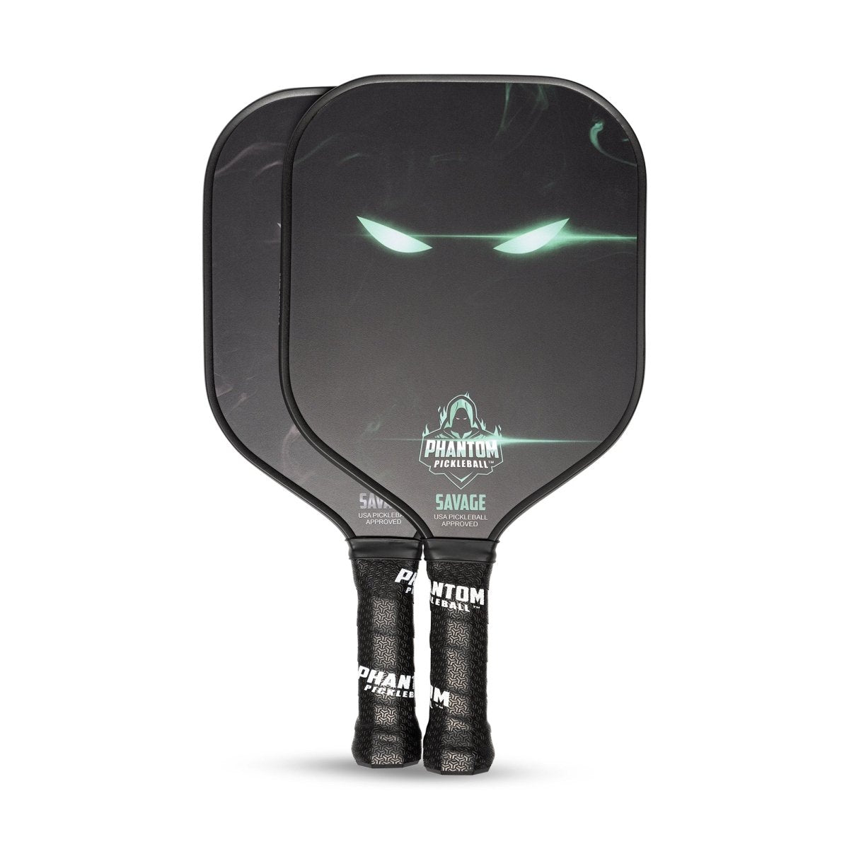 Phantom Savage Pickleball Paddle - Premium Carbon Fiber Pickleball Racket with Comfort Grip | Perfect for Indoor & Outdoor Court Games, Tournaments & Recreational Play