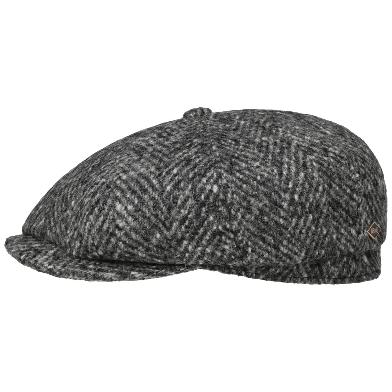 JJ Hats Premium Eight-Panel Cap - 100% Virgin Wool for Men & Women | Classic & Stylish for Outdoor Activities, Travel & Casual Wear