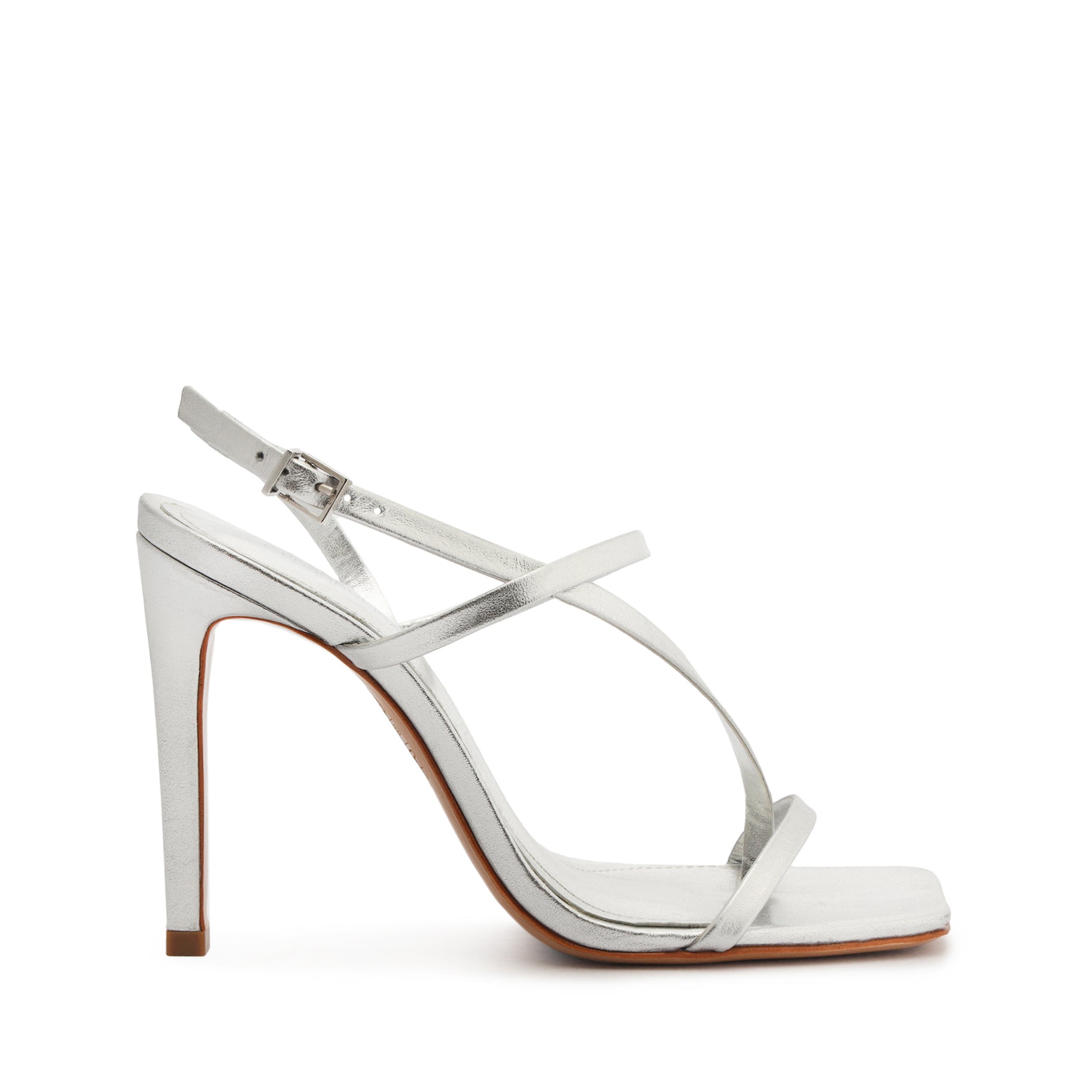 Heloise High Metallic Leather Sandals for Women - Stylish Summer Dressy Wedge Heel Sandals | Perfect for Beach Vacations, Date Nights & Outdoor Weddings
