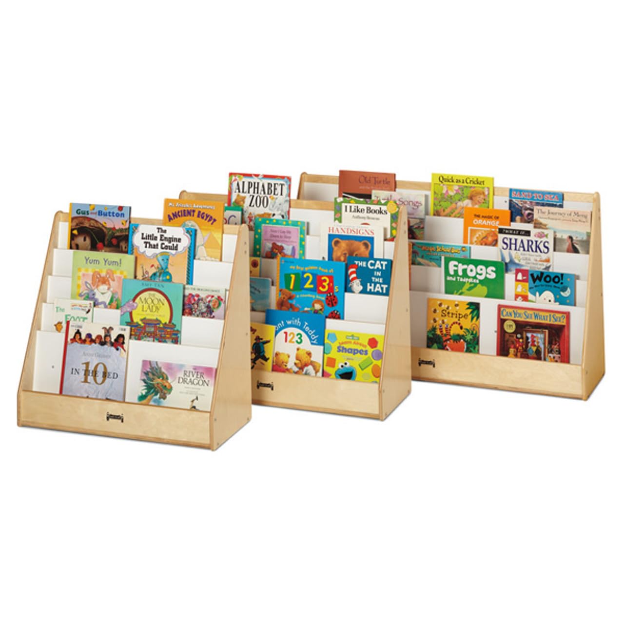 Jonti-Craft 3514JC Flush Back Pick-A-Book Stand - Durable Kids Bookshelf for Classroom & Home - Perfect for Reading Corners, Daycare Centers & Libraries