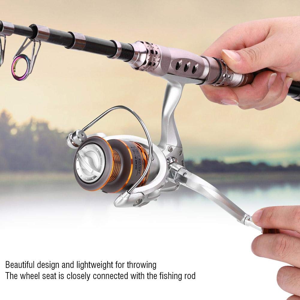 Heavy Duty Metal Fishing Reel - Lightweight Casting Spinning Reel for Saltwater & Freshwater Fishing | DX Series | Perfect for Surf, Pier & Boat Fishing