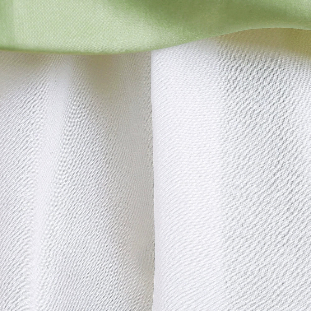 Green Princess Round Floor Length Tulle Flower Girl Dress - Perfect for Weddings, Baptisms & Special Occasions