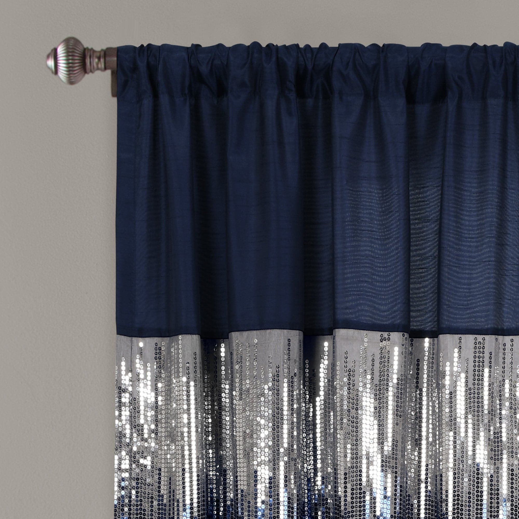 Starry Night Blackout Window Curtain Panel for Bedroom & Living Room - Galaxy Themed Room Darkening Drapes for Better Sleep & Home Decor