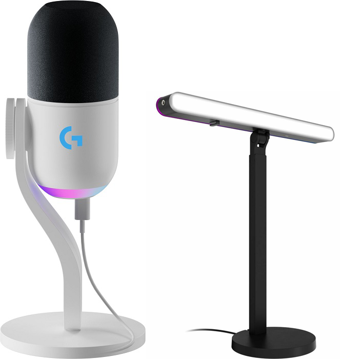 Logitech Yeti GX Dynamic RGB Gaming Microphone with LIGHTSYNC - Professional USB Mic for Streaming, Podcasting & Gaming - Crystal Clear Audio for Twitch, Discord & YouTube