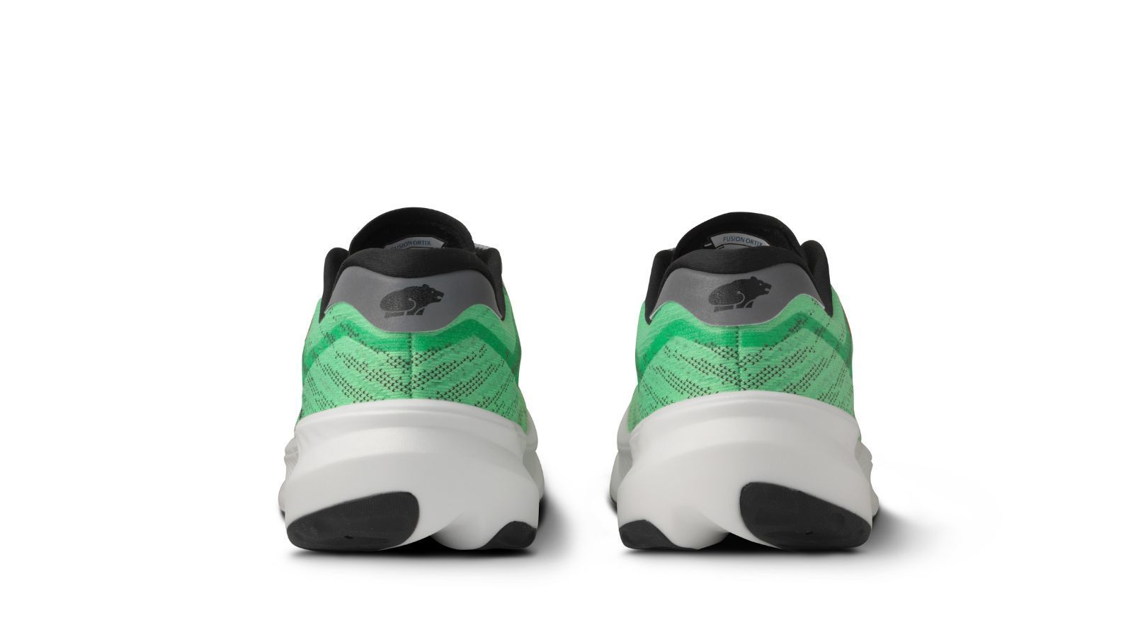 Men's Fusion 4.0 Running Shoes - Lightweight Summer Green & Black Athletic Sneakers for Jogging, Gym Workouts and Outdoor Activities