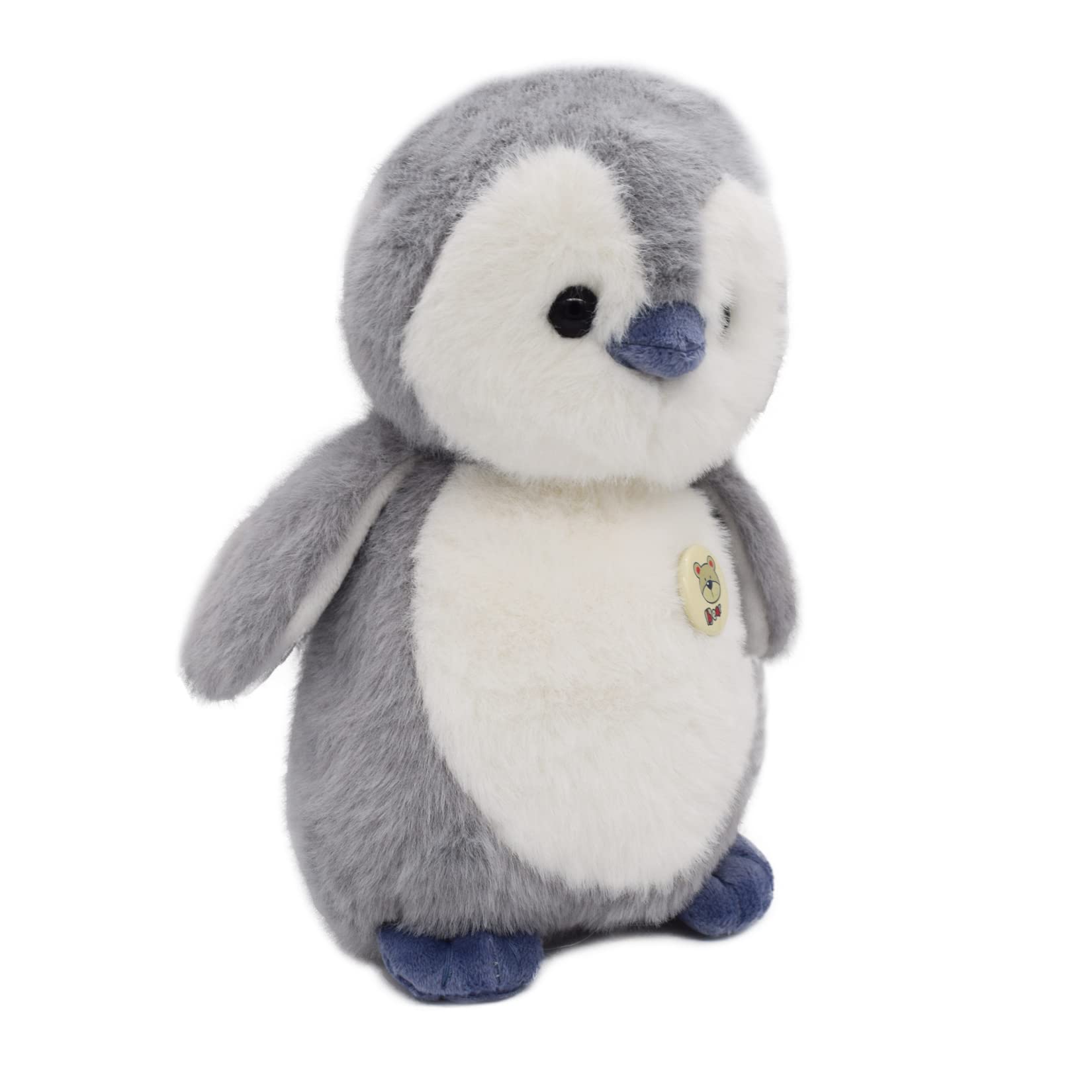 Adorable 10-Inch Gray Penguin Stuffed Animal Plush Toy - Soft Cuddly Stuffed Penguin for Kids, Gifts & Nursery Decor | Perfect for Birthday Presents, Baby Shower Gifts & Bedtime Companions