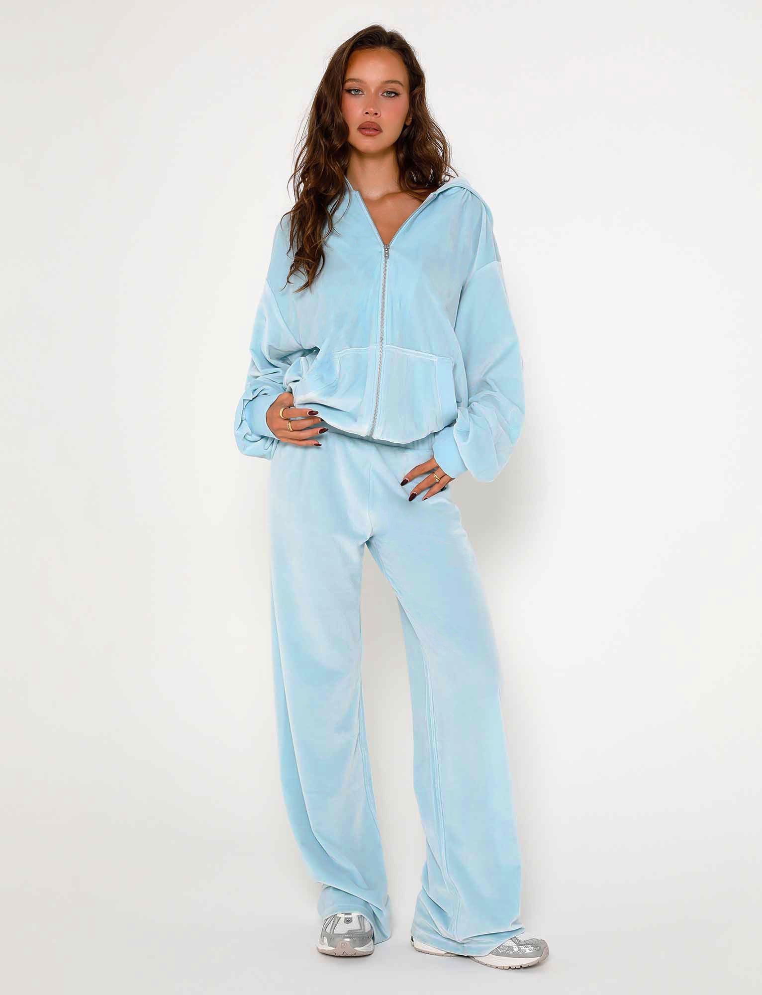 ERICKA HOODIE - Soft & Comfortable Blue Pullover Sweatshirt for Women | Casual Wear, Lounge & Outdoor Activities