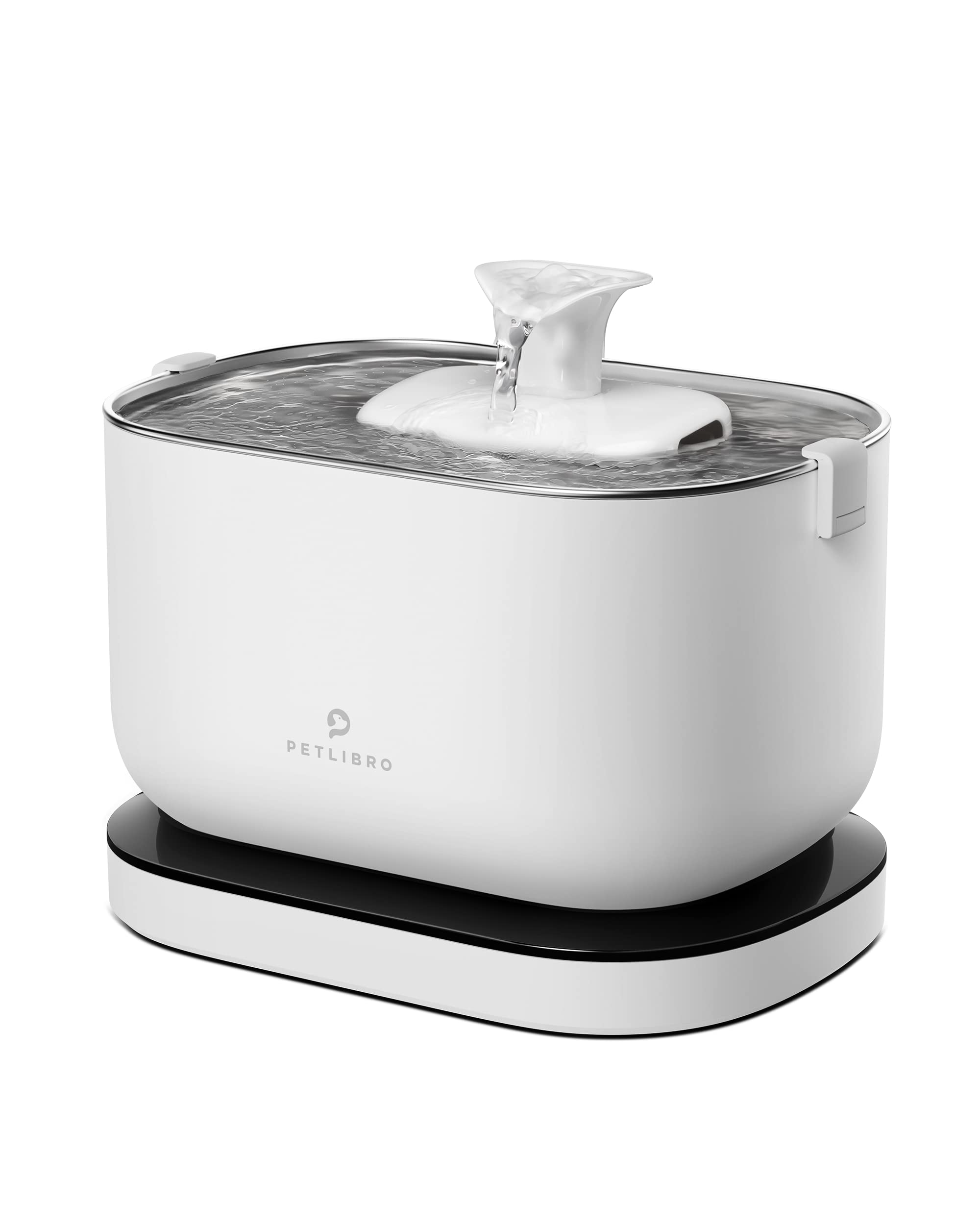 PETLIBRO 2.5L/84oz Wireless Cat Water Fountain with Battery Operation - Automatic Pet Water Dispenser for Cats & Dogs, BPA-Free, Easy Clean, Quiet Wireless Pump - Perfect for Home, Office, or Travel Use