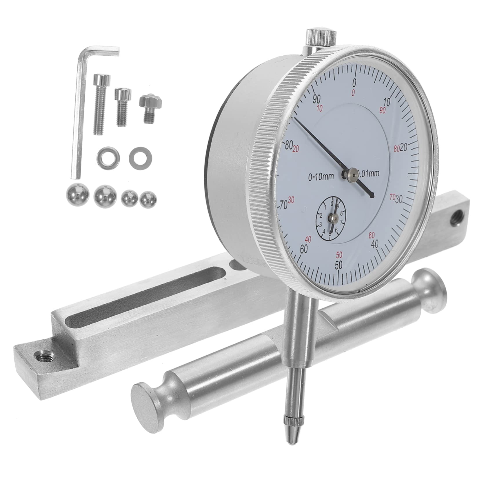 Precision Saw Gauge Table Saw Alignment Tool with Dial Indicator - Stainless Steel Fence System for Accurate Table Saw Miter Gauge & Sled Alignment | Perfect for Woodworking, Cabinet Making, and DIY Projects