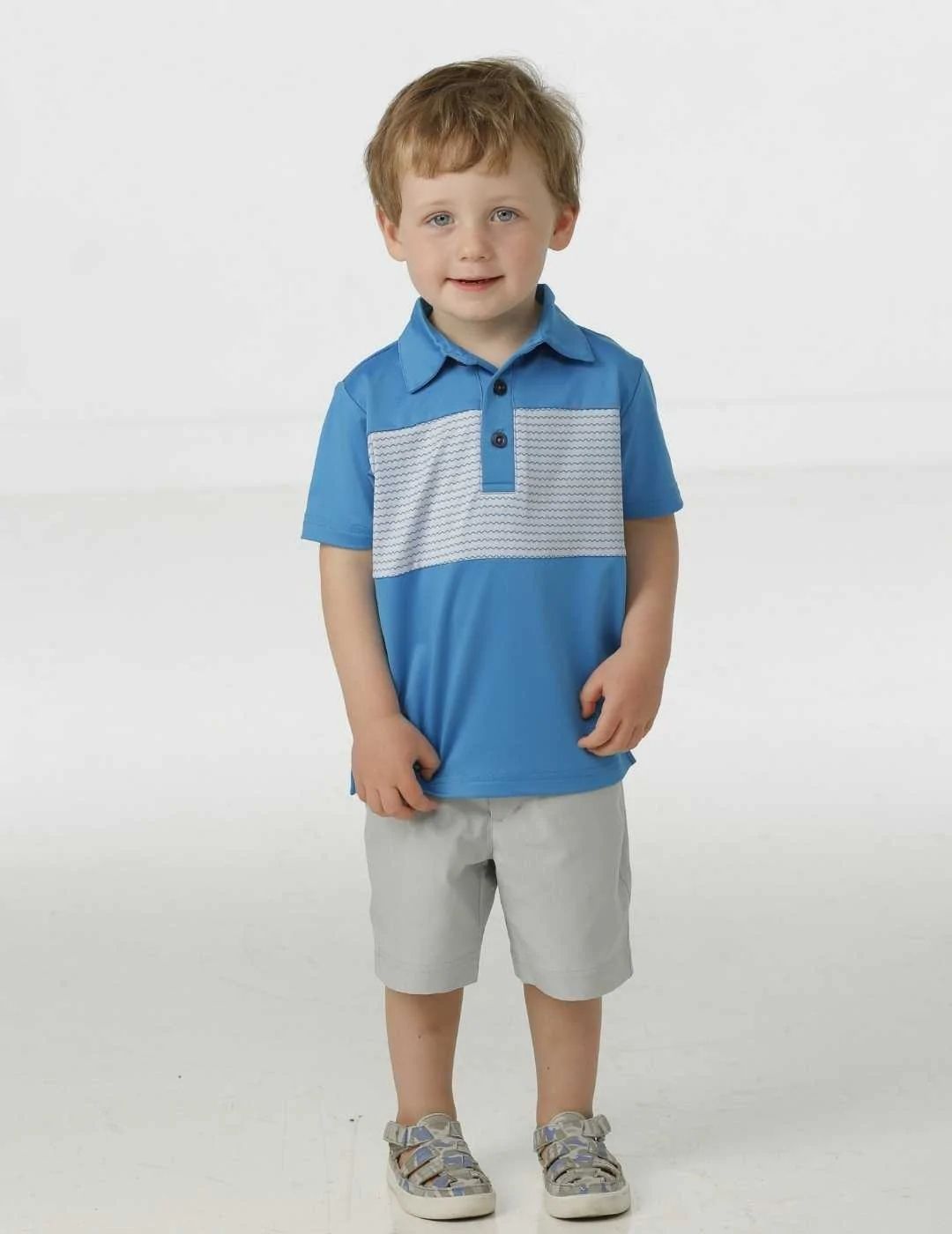 Penn Toddler Boys' Polo Shirt - 100% Cotton Short Sleeve Button Down Shirt for Kids - Perfect for School, Playdates & Casual Outings