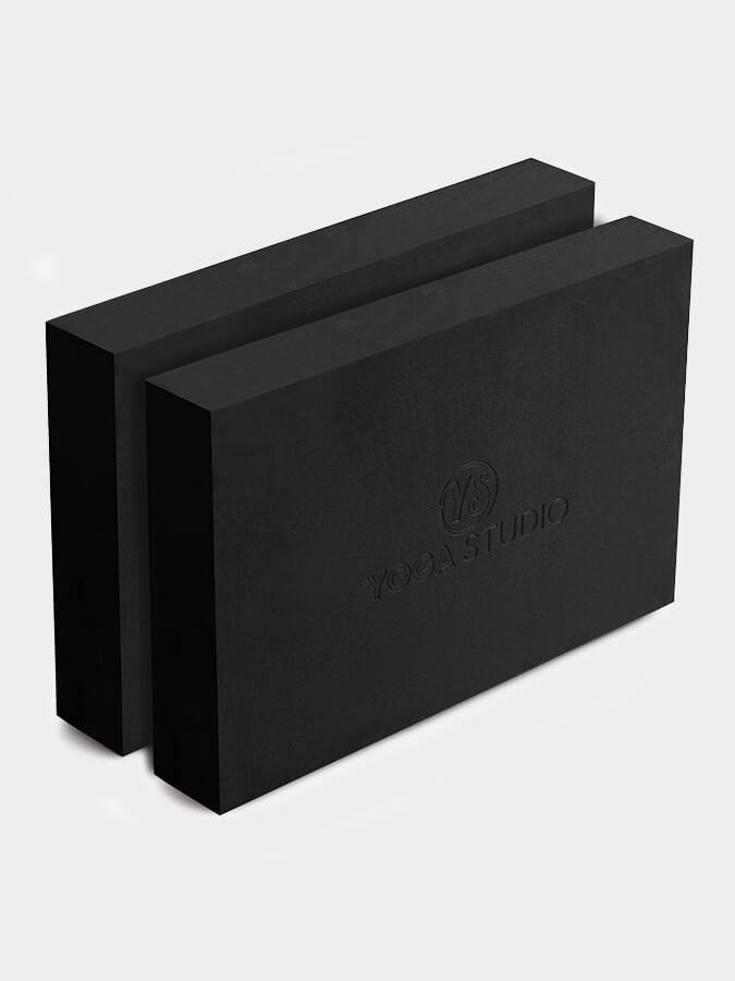 Premium EVA Yoga Blocks Twin Pack - Non-Slip, High Density Foam for Yoga, Pilates & Fitness - Ideal for Home, Studio & Travel Use