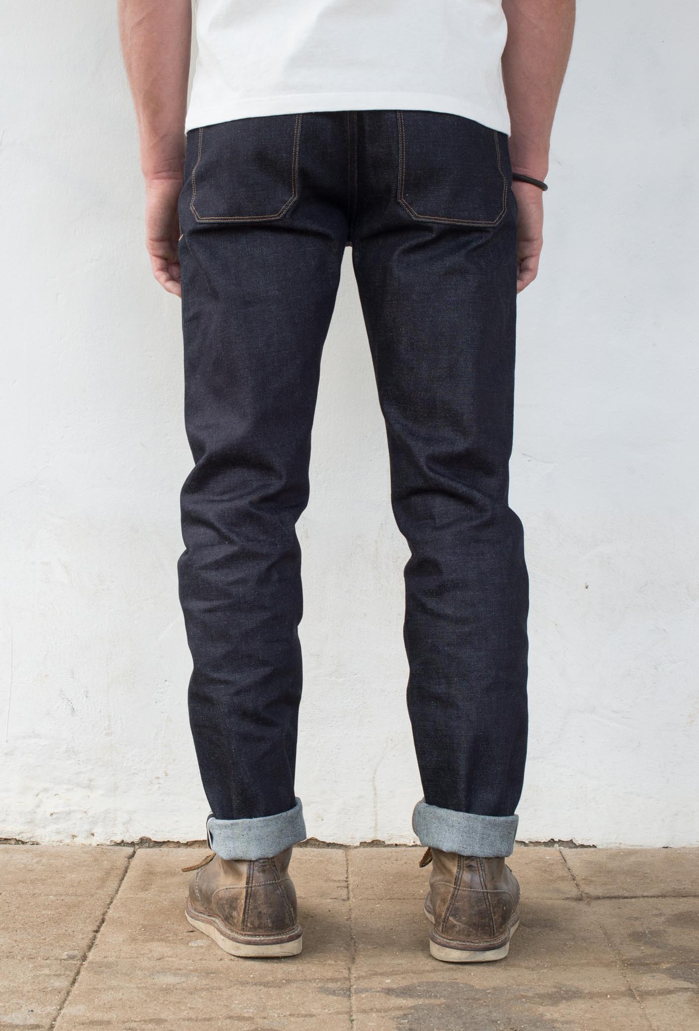 Freenote Portola Classic Tapered 14.5oz Kaihara Selvedge Denim Jeans for Men - Premium Raw Denim Pants for Casual Wear & Work
