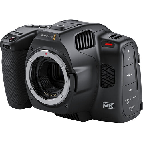 Blackmagic Design Pocket Cinema Camera 6K Pro - Professional 6K Video Camera with EF Mount, HDR & Dual ISO - Perfect for Filmmaking, Vlogging & Content Creation