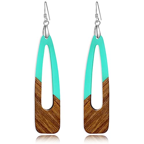 A-Long Dangle-Cyan