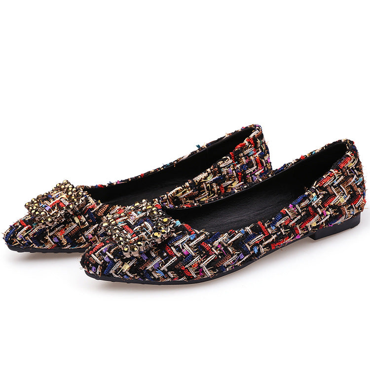 Sparkly Rhinestone Square Buckle Shoes for Women - Elegant Party & Wedding Heels for Prom, Evening Events & Special Occasions
