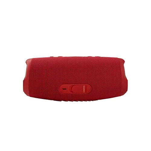 JBL Charge 5 Waterproof Bluetooth Speaker with Built-in Power Bank - Portable Wireless Speaker for Outdoor, Beach, Pool & Travel - Includes gSport Carbon Fiber Case (Red)