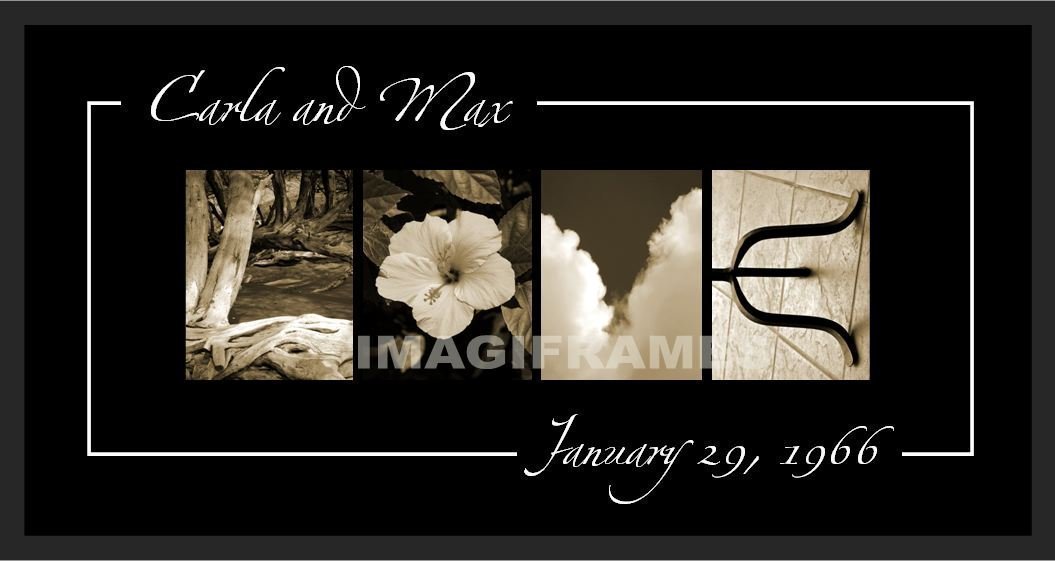 Personalized Alphabet Photography - Custom Framed LOVE Letter Art for Anniversaries - Perfect for Romantic Gifts & Home Decor