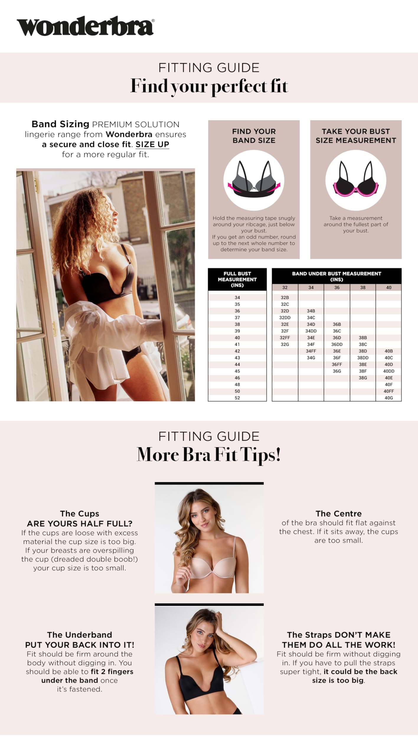 Wonderbra Full Effect Gel Bra 8144 - Push Up & Plunge Bra for Enhanced Cleavage | Perfect for Evening Wear, Date Nights & Special Occasions
