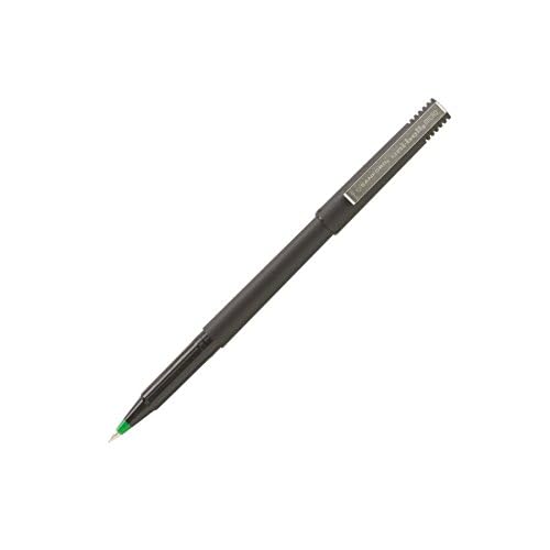 Uni-ball Roller Stick Micro Point Rollerball Pens - 12 Pack Green Ink Pens for Office, School & Journaling - Smooth Writing Fine Point Pens for Note Taking, Drawing & Everyday Use
