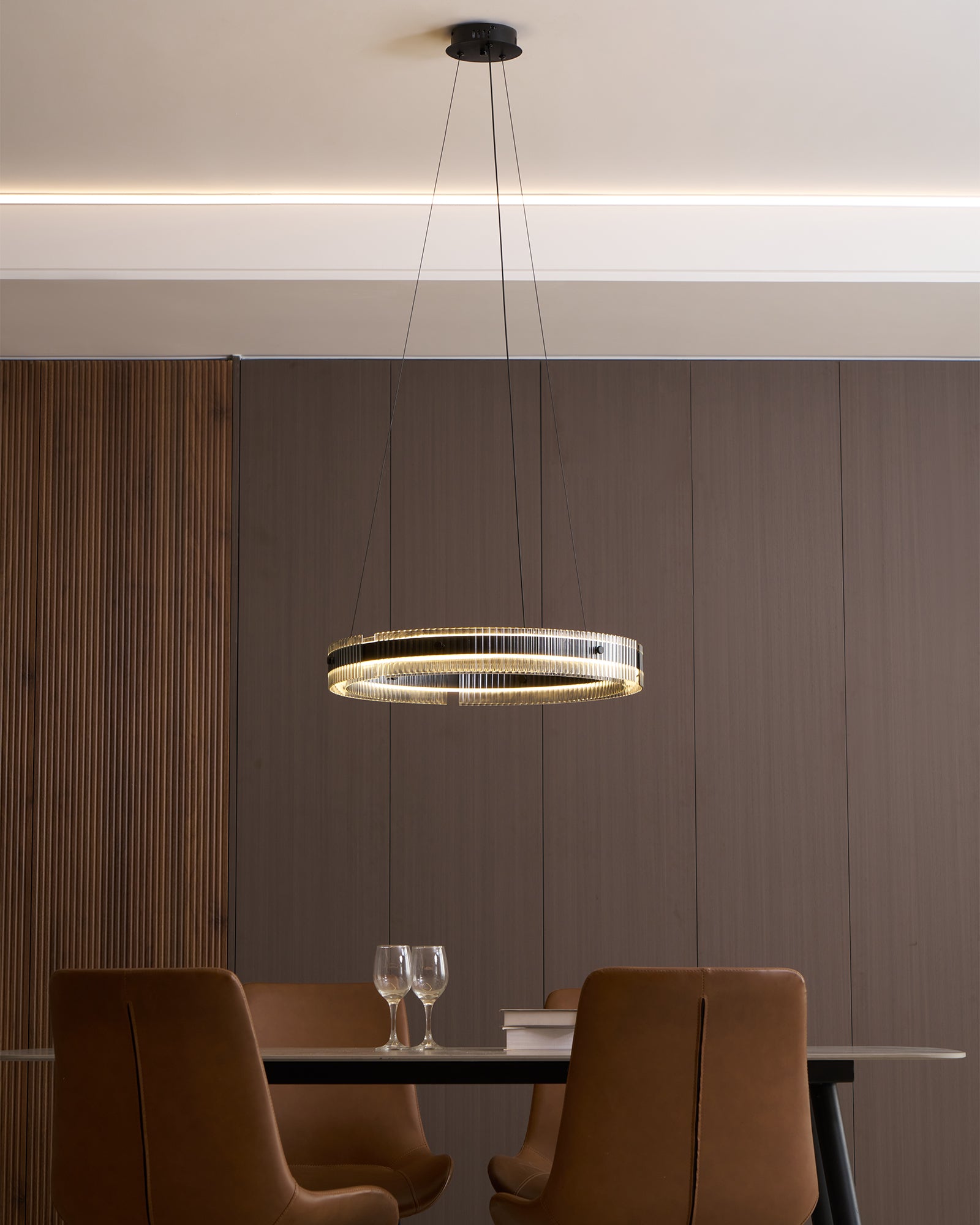 Merope Chandelier - Elegant Crystal Ceiling Light Fixture for Dining Room, Living Room & Bedroom | Modern Home Decor Lighting