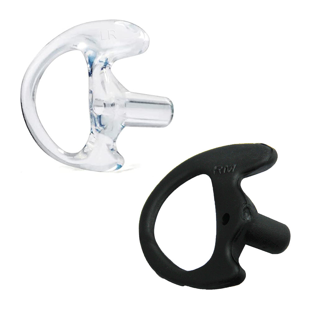 MaximalPower Multi-Color Earmold Earbud Combo for Two-Way Radios - Noise-Isolating Headset for Communication, Surveillance & Audio Kits (Ideal for Security, Construction & Event Staff)