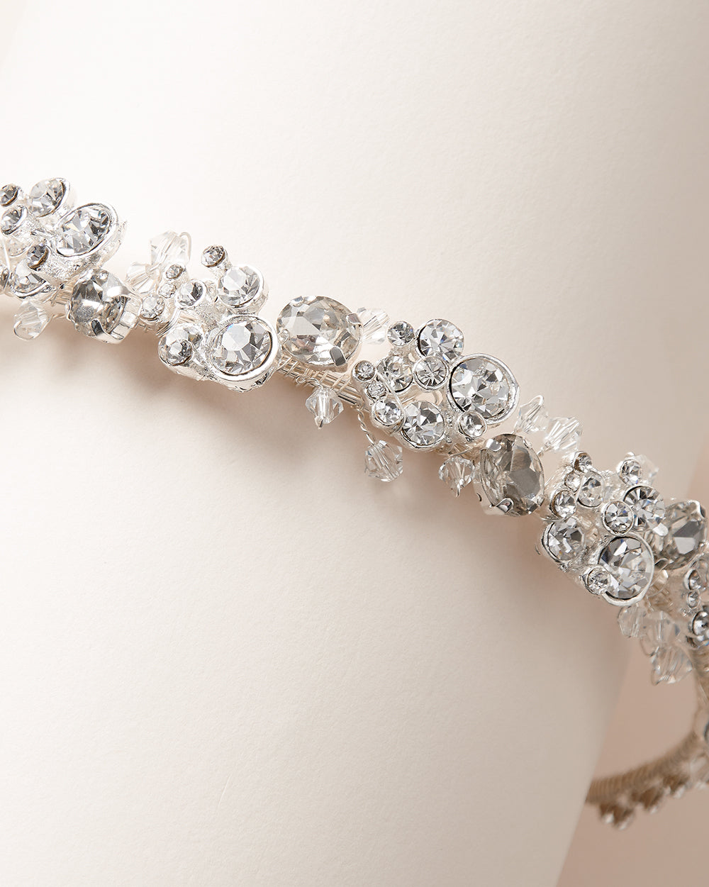 Eliza Crystal Headband for Women - Sparkling Rhinestone Hair Accessories for Weddings, Parties & Special Occasions