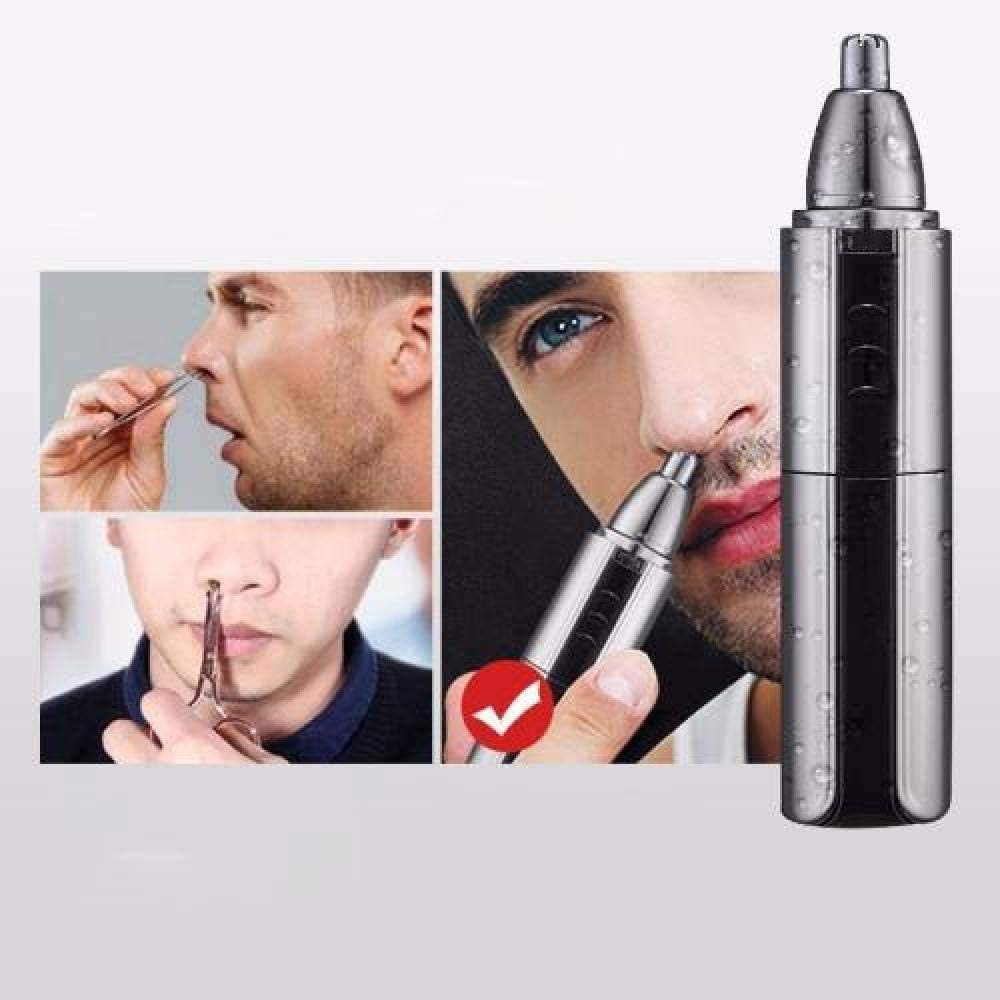 Professional Pain-Free Eyebrow & Facial Hair Trimmer for Men & Women - Waterproof Ear & Nose Hair Clipper - Perfect for Grooming, Travel & Daily Use