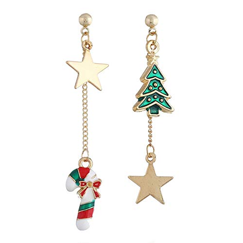 Stylish Multicolor Earring Jackets for Studs - Dangle Party & Christmas Jewelry for Women - Perfect for Holiday Celebrations, Weddings, and Special Occasions