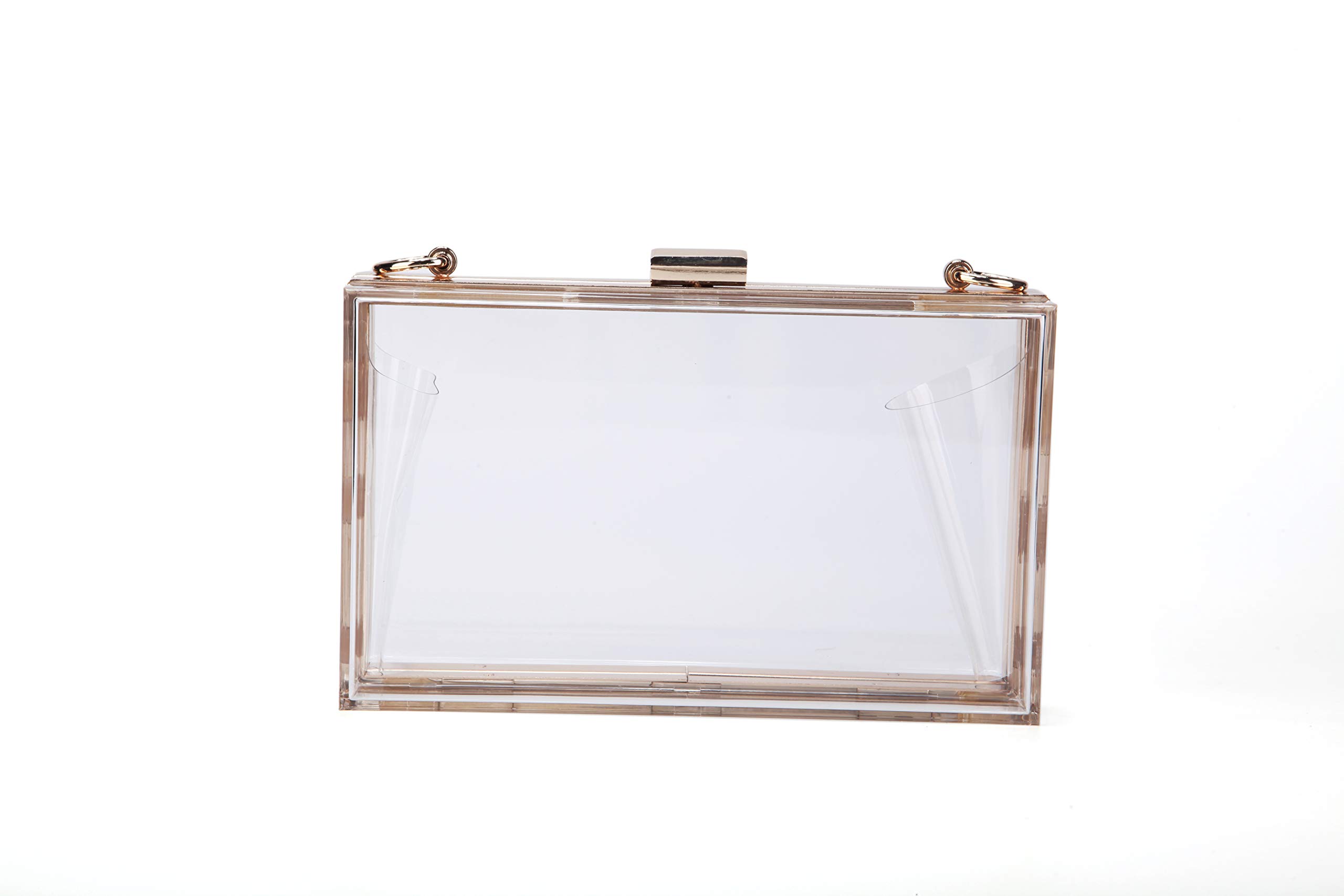 Clear Crossbody Bags for Women - Stadium Approved See-Through Purses & Handbags, Fashionable Clutch & Shoulder Bags - Perfect for Concerts, Sports Events, and Travel Security Checks