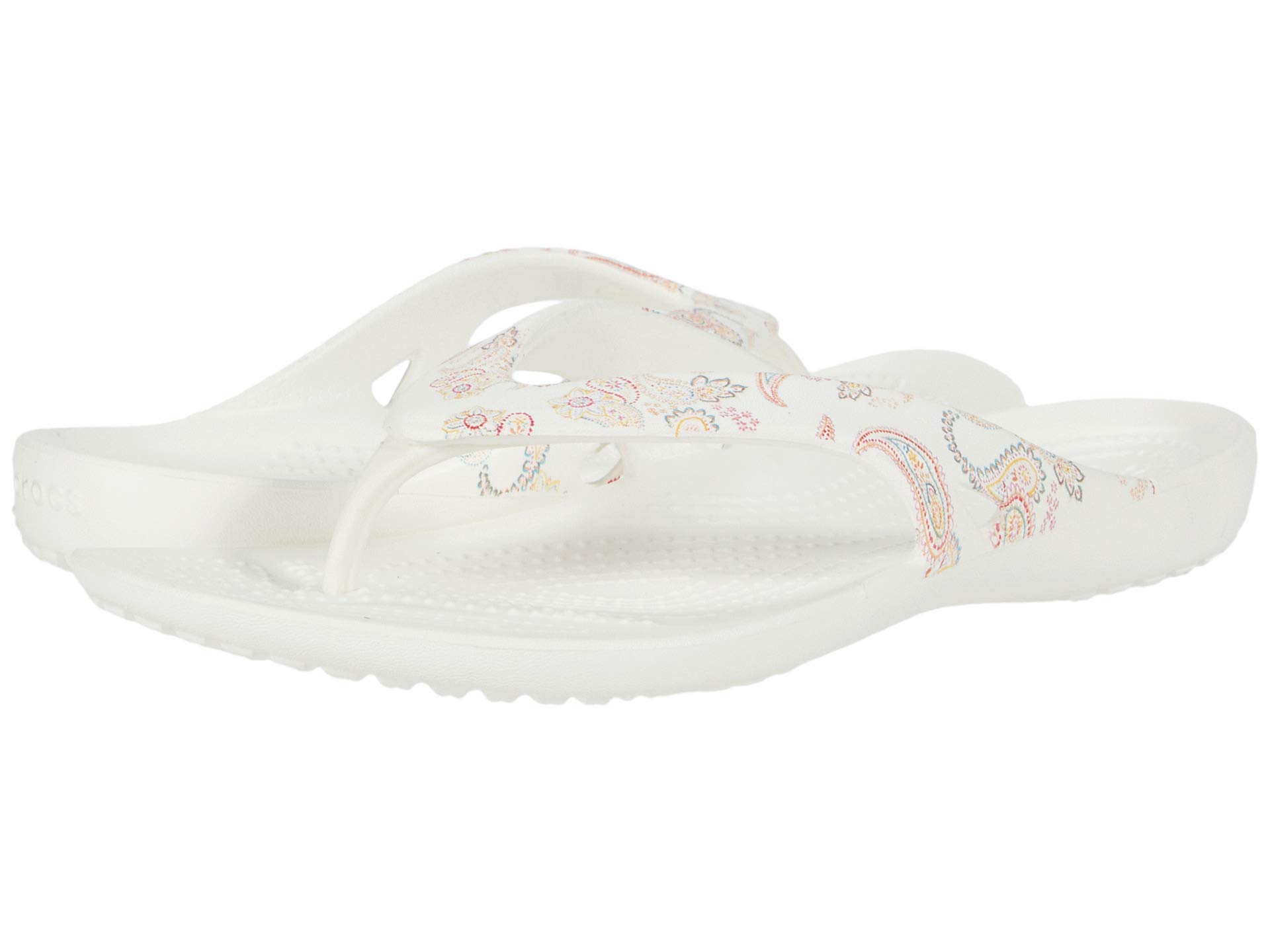 Crocs Women's Kadee II Embellished Flip Flops - Comfortable Summer Sandals with Stylish Decorations for Beach, Pool & Casual Outings