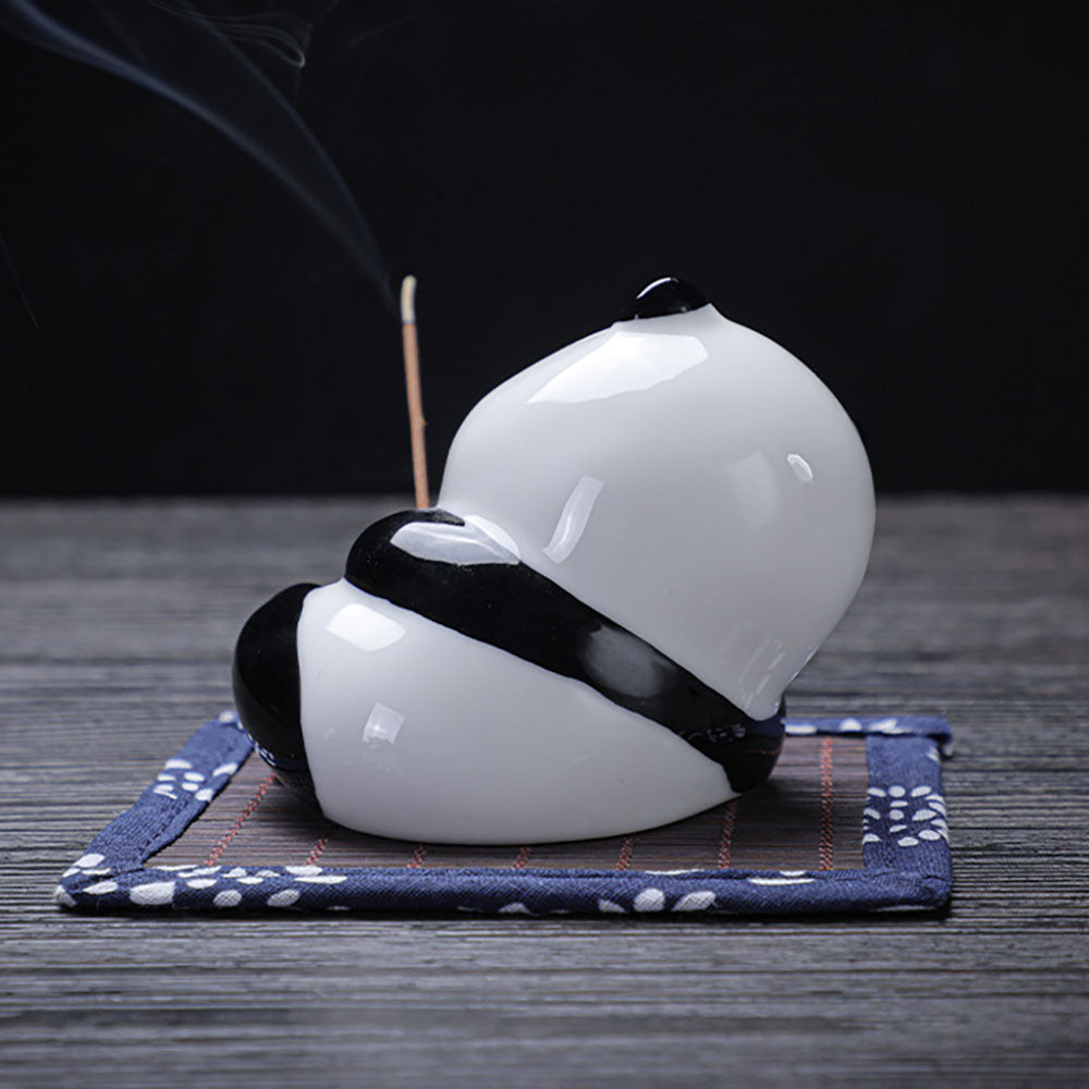 Handmade Porcelain Pandan Tea Pet - Unique Tea Companion for Tea Lovers | Perfect for Tea Ceremonies, Meditation & Home Decor