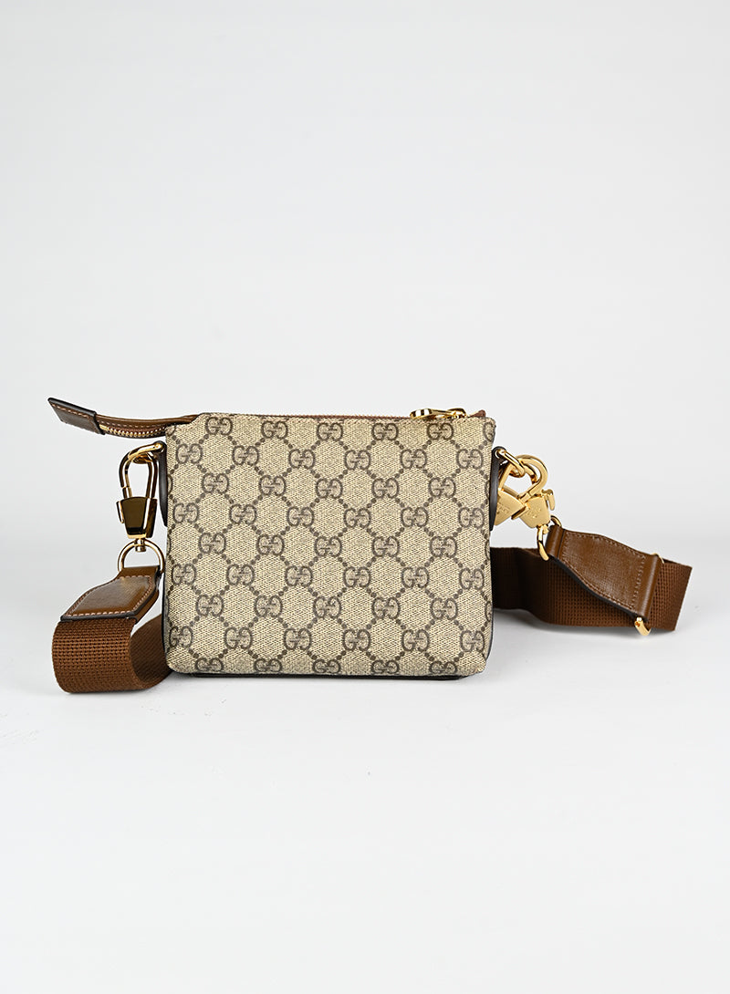 Gucci GG Monogram Beige Shoulder Bag - Luxury Designer Handbag for Women | Perfect for Work, Travel & Everyday Use